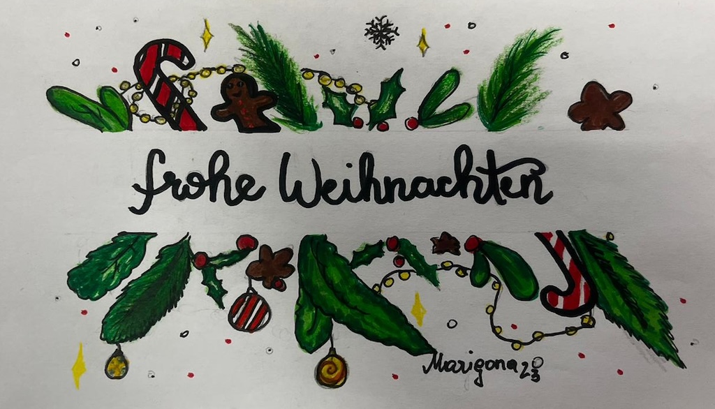 Zeichenwettbewerb: Weihnachtskarten