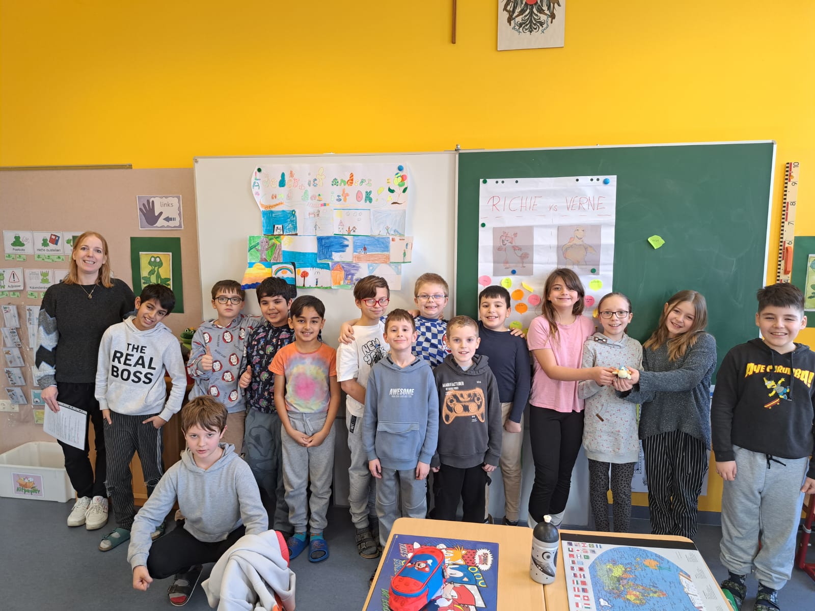 Das Gruppenbild der 3B