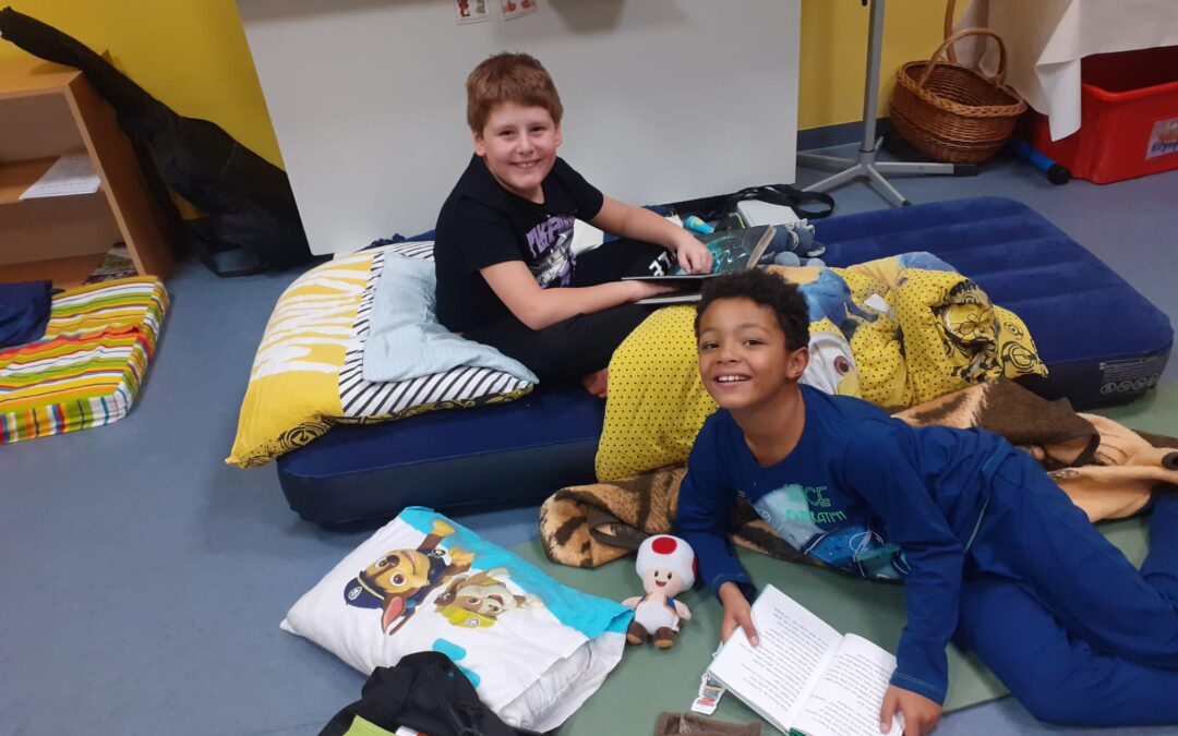 Lesenacht in der 3A und 3B