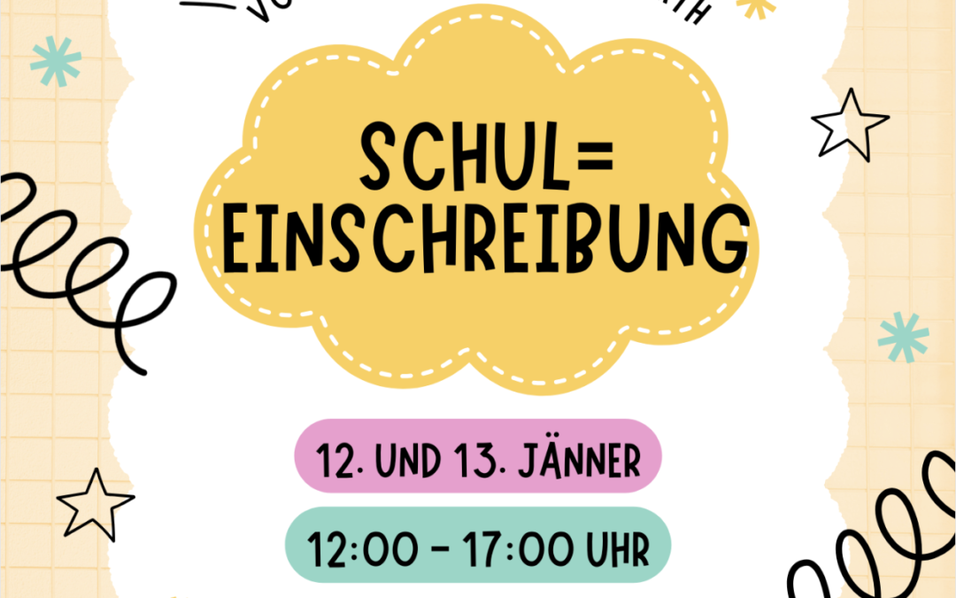 Schuleinschreibung 2026
