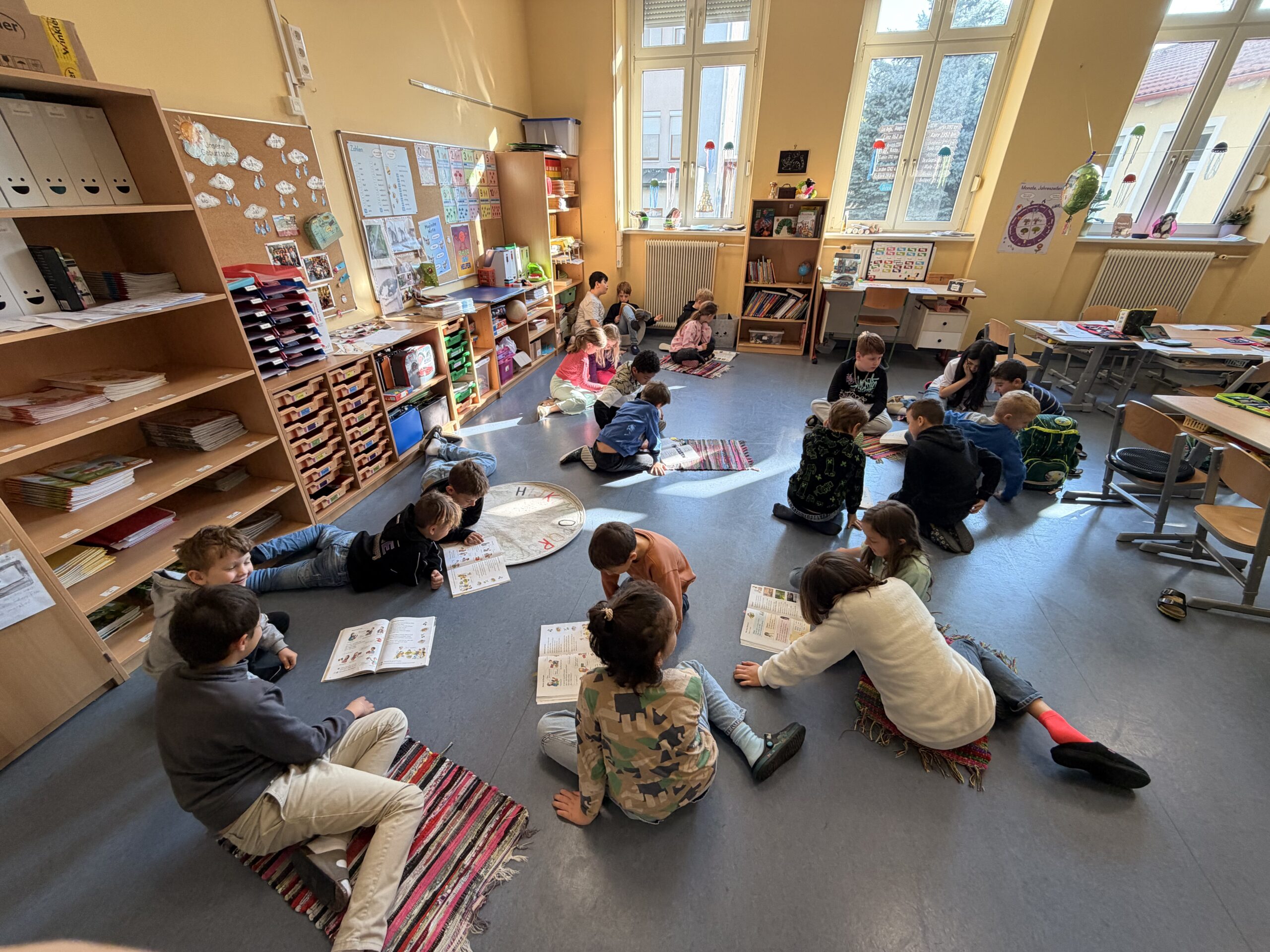 Gemeinsames Lesen am Freitag